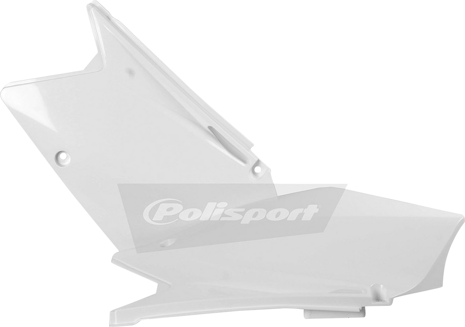 Paneles laterales POLISPORT - OEM blanco - RMZ 450 8602700003 