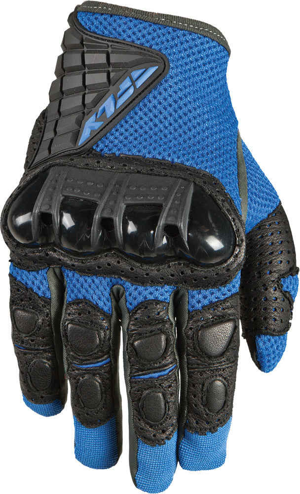 FLY RACING Coolpro Force Gloves Blue/Black Lg #5841 476-4112~4