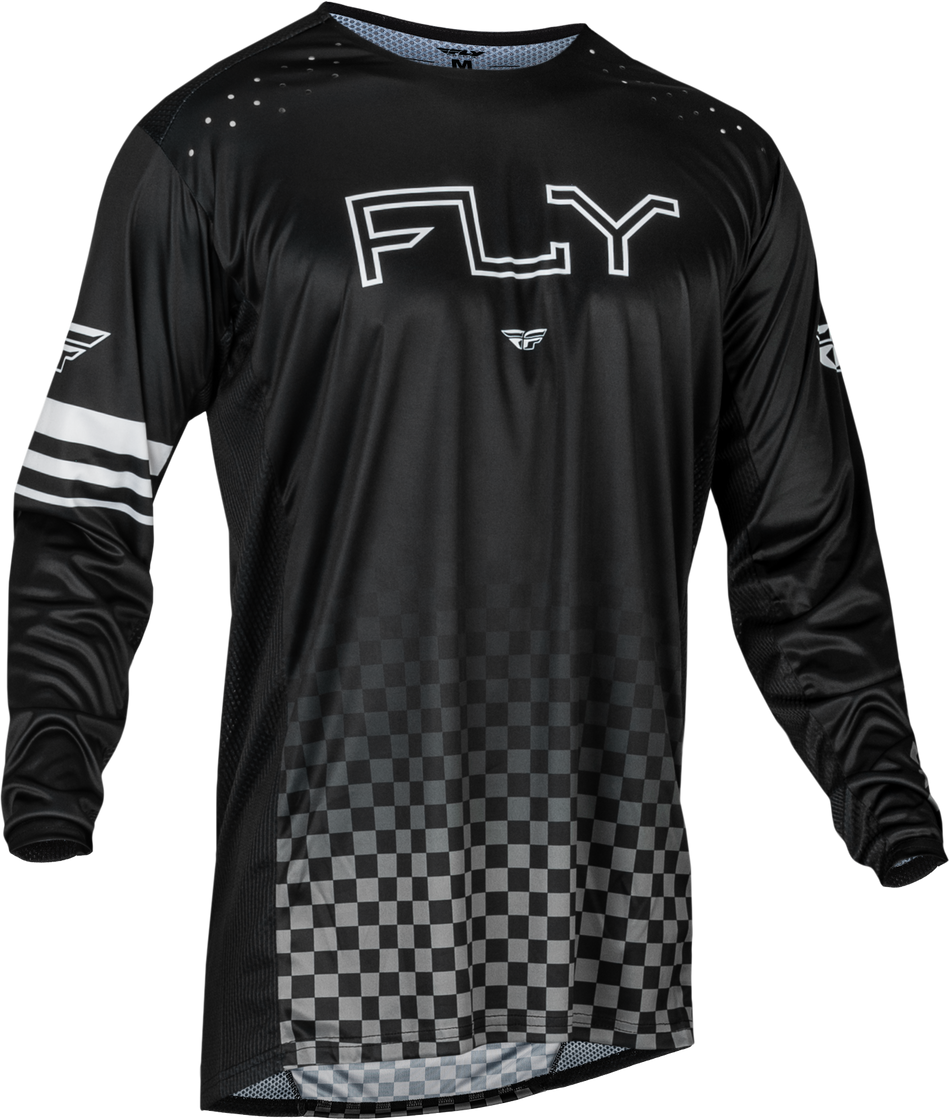 FLY RACING Youth Rayce Bicycle Jersey Black Yl 377-050YL