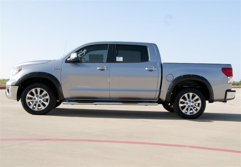 Lund 07-13 Toyota Tundra RX-Rivet Style Textured Elite Series Fender Flares - Black (4 Pc.) RX602T