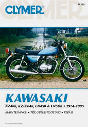 CLYMER Repair Manual Kaw Kz400/440 CM355