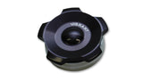 Vibrant 2in OD Aluminum Weld Bungs w/ Anodized Black Aluminum Threaded Cap (incl. O-Ring) 11291