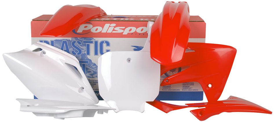 Kit de carrocería POLISPORT - Completo - OEM Rojo/Blanco - CRF 150R 2007-2022 90135