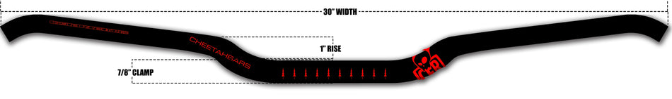 CFR Crowbar Handlebar Black CFR-CD15.0