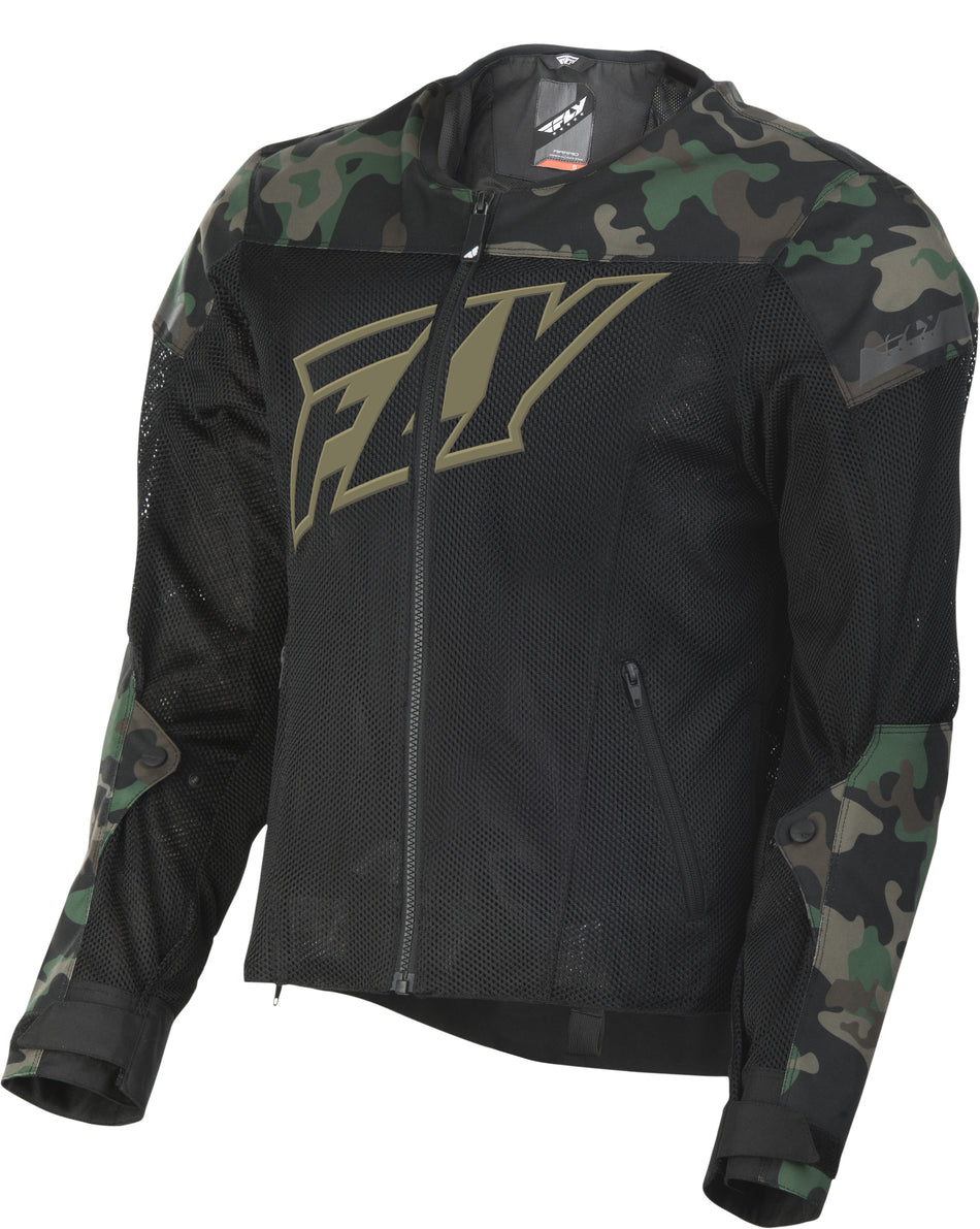 FLY RACING Flux Air Mesh Jacket Camo Sm #6179 477-4078~2