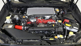 AEM 2018 Subaru WRX STI 2.5L H4 F/I Cold Air Intake System - Wrinkle Red 21-836WR