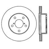 StopTech Power Slot 05-07 STi Rear Right Slotted Rotor 126.47023SR