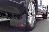 Rally Armor 2015 Subaru Outback UR Black Mud Flap w/ Silver Logo MF36-UR-BLK/SIL