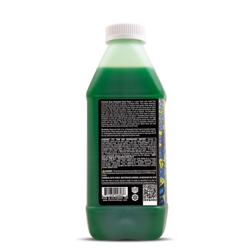 Chemical Guys Honeydew Snow Foam Auto Wash Cleansing Shampoo - 64oz CWS_110_64