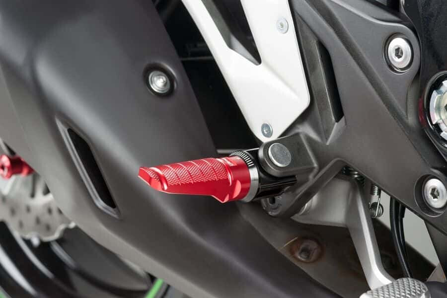 PUIG Footpegs Racing Red 6301R