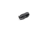 Radium Engineering -6AN Straight PTFE Hose End - Black 14-0631