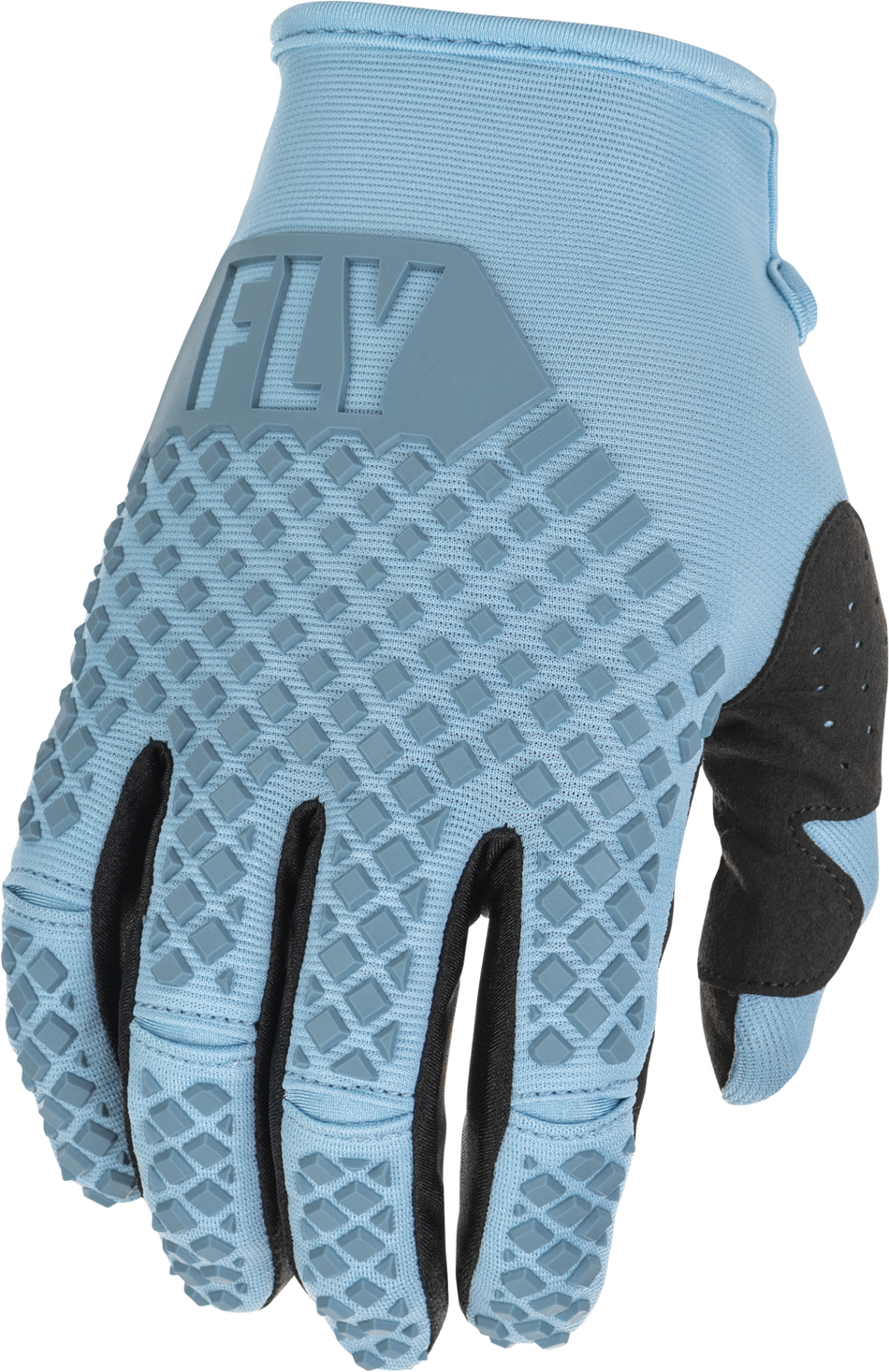 FLY RACING Youth Kinetic Gloves Light Blue Ym 375-414YM