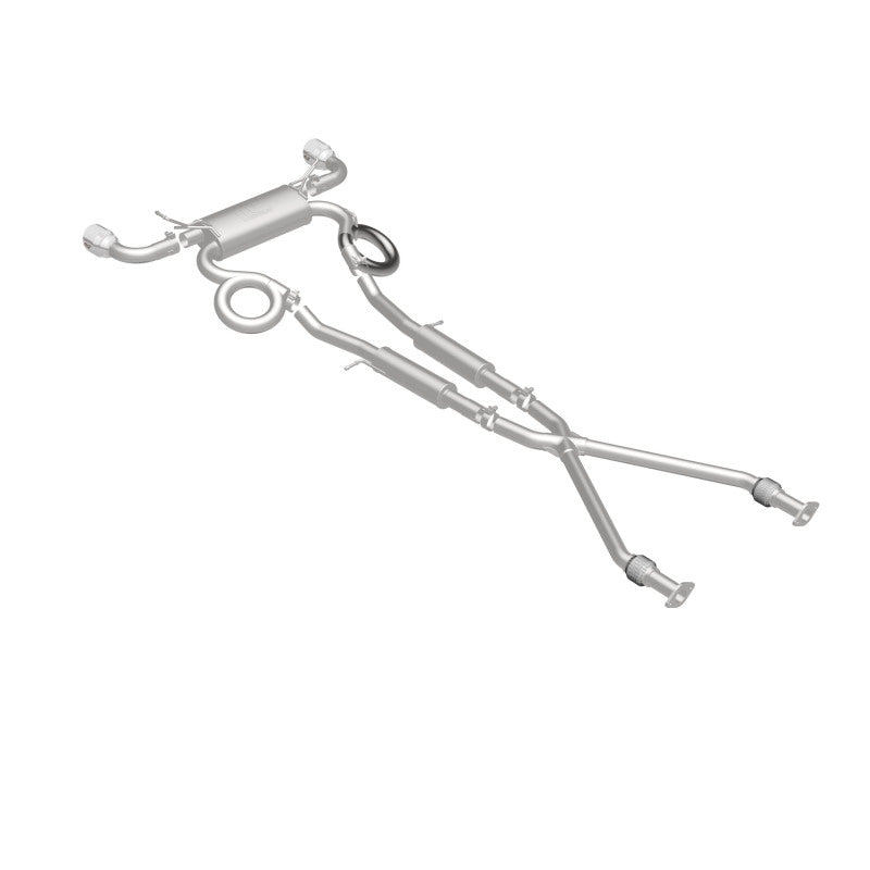 MagnaFlow Cat-Back 09-17 Nissan 370Z V6 3.7L Street Series SS 2.25in Dual Split Rear Exit Exhaust 19135
