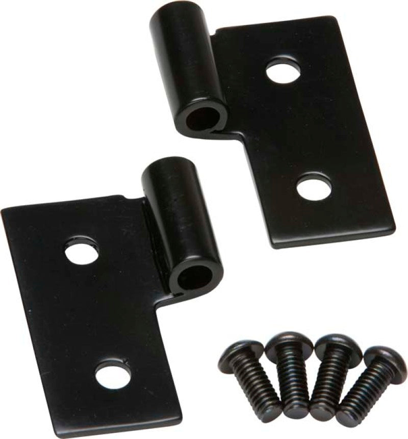 Kentrol 76-06 JEEP CJ/Wrangler YJ/TJ Lower Door Hinge Pair - Powdercoat Black 50407