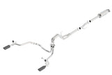Borla 15-16 Ford F150 3.5L EcoBoost Ext. Cab Black Chrome CB Exht ATAK Single Split Rear Exit 140616BC