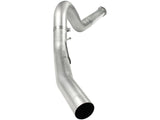 aFe Atlas 5in DPF-Back Aluminized Steel Exh Sys, Ford Diesel Trucks 11-14 v8-6.7L (td) No tip 49-03055