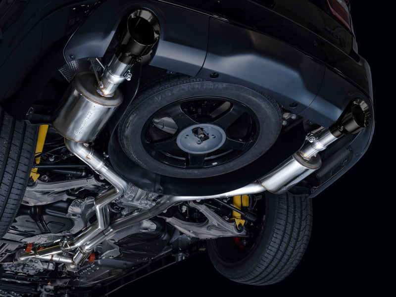 AWE Tuning 18-23 Dodge Durango SRT & Hellcat Touring Edition Exhaust - Diamond Black Tips 3015-33952