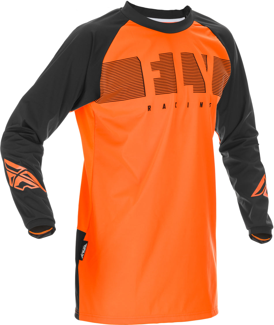 FLY RACING Windproof Jersey Orange/Black 2x 370-80172X