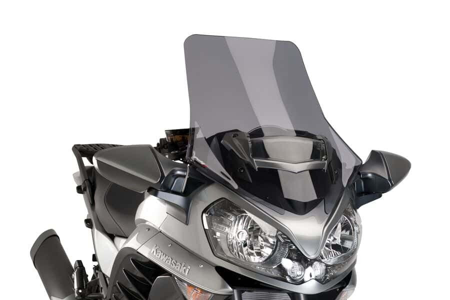 PUIG Windscreen Touring Dark Smoke Kaw 7628F