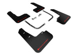 Rally Armor 19-21 Hyundai Veloster Turbo R-Spec Black UR Mud Flap w/ Red Logo MF58-UR-BLK/RD