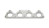 Vibrant Mild Steel Exhaust Manifold Flange for Honda/Acura B-Series motor 1/2in Thick 14610