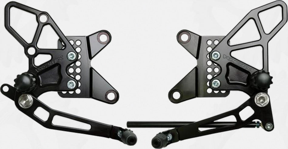 VORTEX Rear Set Complete Blk Kaw RS415K