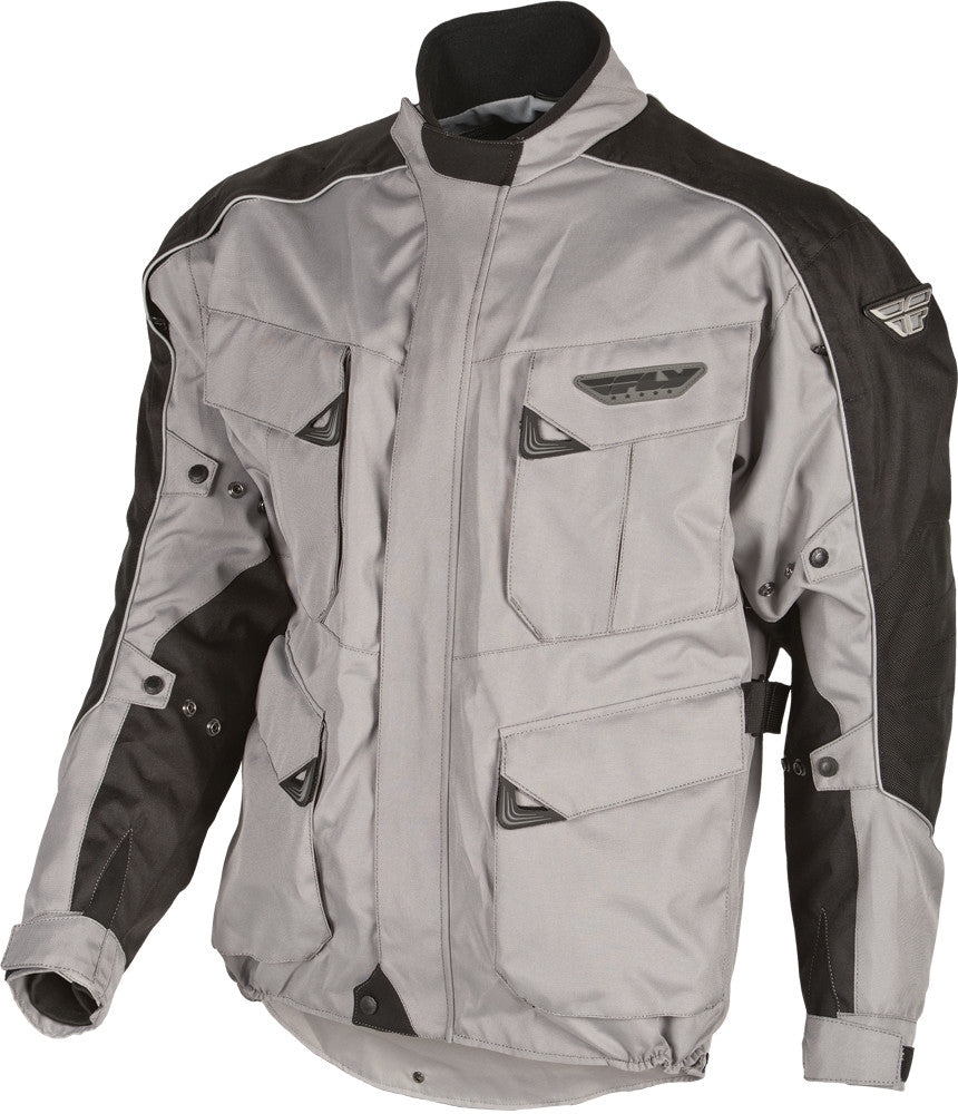 FLY RACING Terra Trek 3 Jacket Silver/Black S #5791 477-2064~2