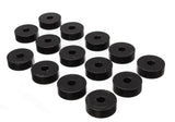 Energy Suspension 55-73 Jeep CJ5/CJ7/CJ8 Scrambler Black Body (Cab) Mount Set 2.4101G