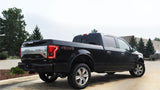 Corsa 2015 Ford F-150 3.5L Ecoboost (Super Crew Cab) Black Sport Single Side Dual 4in Tips CB Exh 14836BLK
