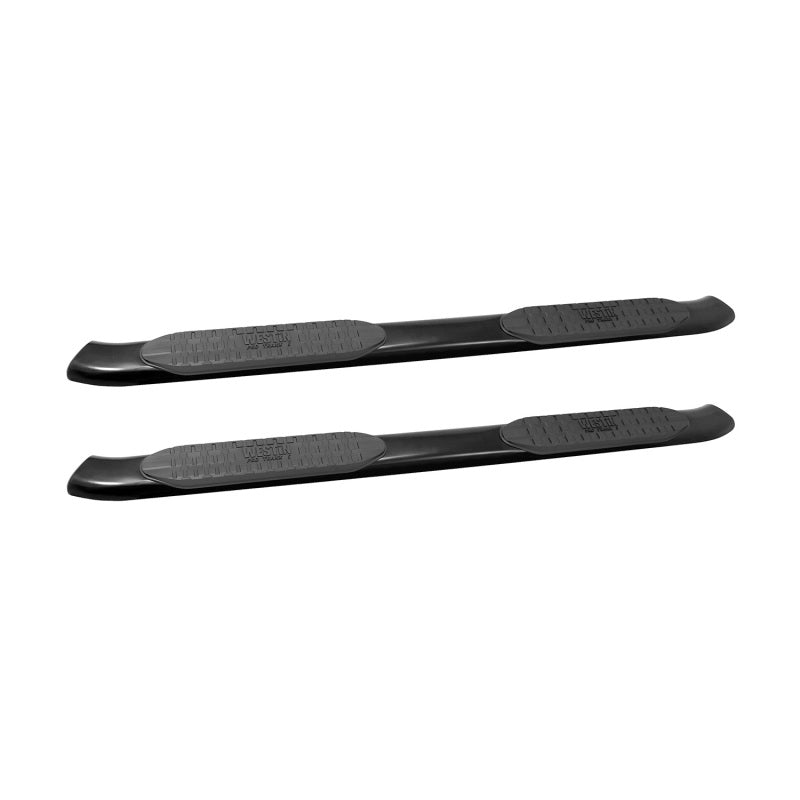 Westin 2009-2018 Dodge/Ram 1500/2500/3500 Crew Cab PRO TRAXX 5 Oval Nerf Step Bars - Black 21-53565