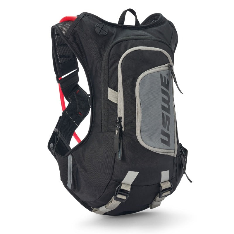 USWE Moto Hydro Hydration Pack 8L - Carbon Black/Grey 2083401