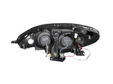 ANZO 2002-2003 Lexus Es300 Projector Headlights w/ Halo Black 121232