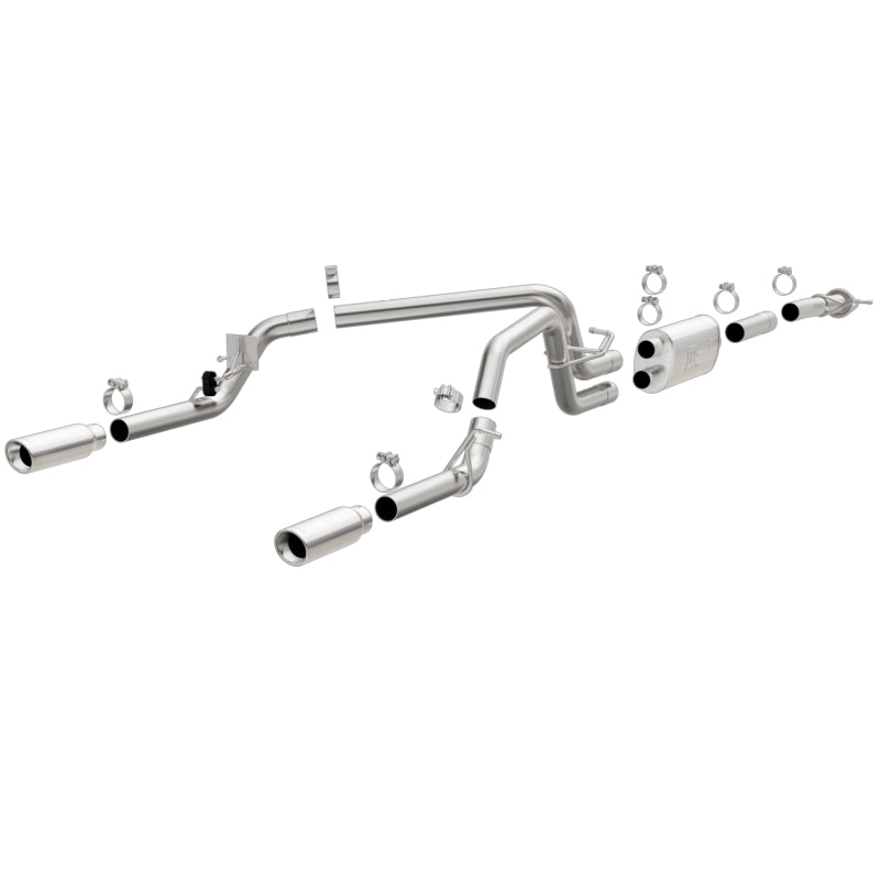 MagnaFlow Stainless Cat-Back Exhaust 2015 Chevy Colorado/GMC Canyon Dual Split Rear Exit 3.5in 19019