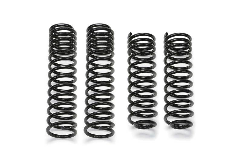 Fabtech 07-18 Jeep JK 4WD 4-Door 5in Front & Rear Long Travel Coil Spring Kit FTS24154