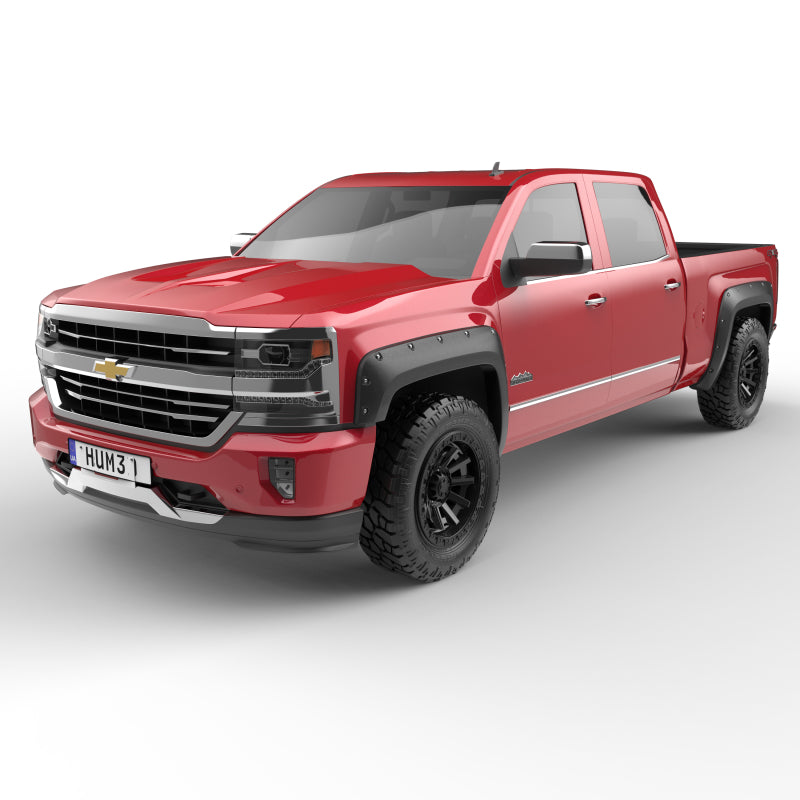 EGR 15-19 Chevrolet Silverado Bolt On Fender Flare BLF1009