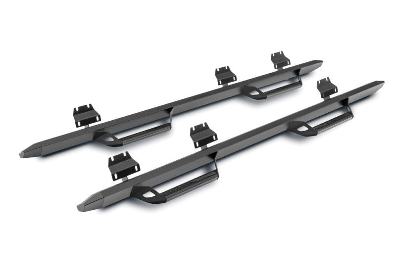 N-Fab Predator Pro Step System 2019 Jeep Wrangler JT 4DR Truck Full Length - Tex. Black PRJ1980T-TX