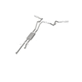MagnaFlow Cat-Back 10-15 Toyota Tundra SC LB / CC SB 4.6L/5.7L V8 SS 2.5 Dual Split Rear 4in Tip 19232