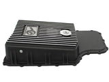 aFe Power Transmission Pan Black Machined 11-14 Ford 6R140 Trucks V8 6.7L (td) 46-70182