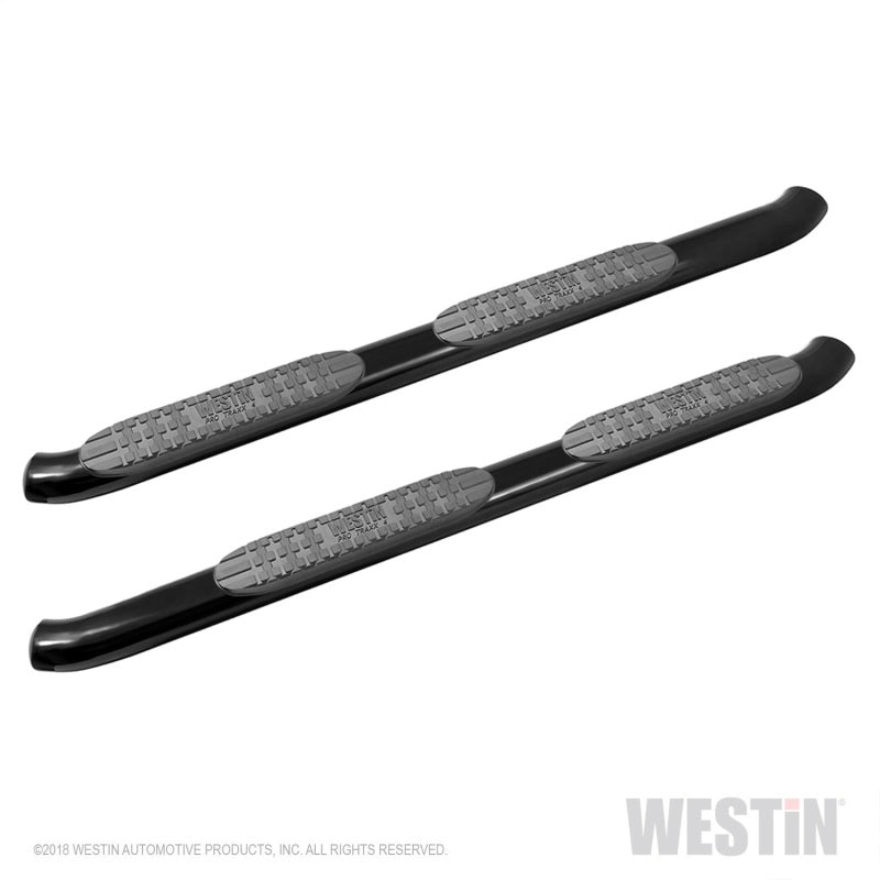 Westin 18-20 Jeep Wrangler JL Unlimited 4DR PRO TRAXX 4 Oval Nerf Step Bars - Textured Black 21-24065