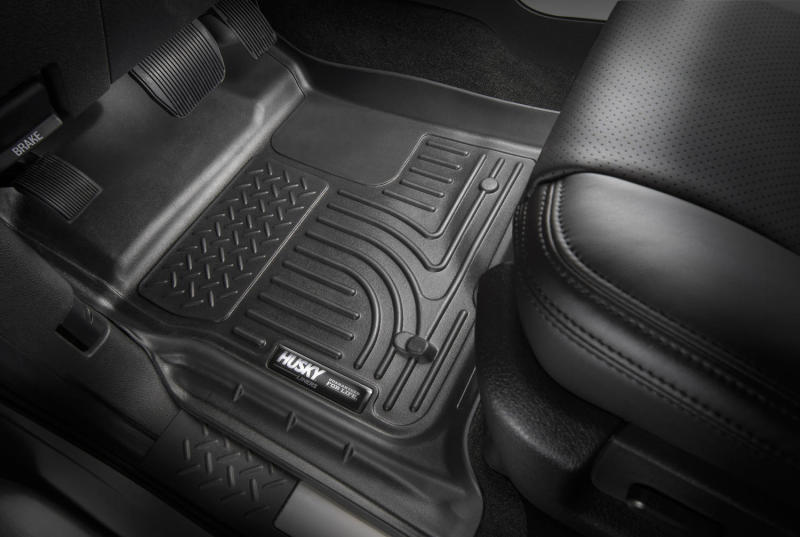Husky Liners 16-17 Chevy Camaro WeatherBeater Front and Second Row Black Floor Liners 99121