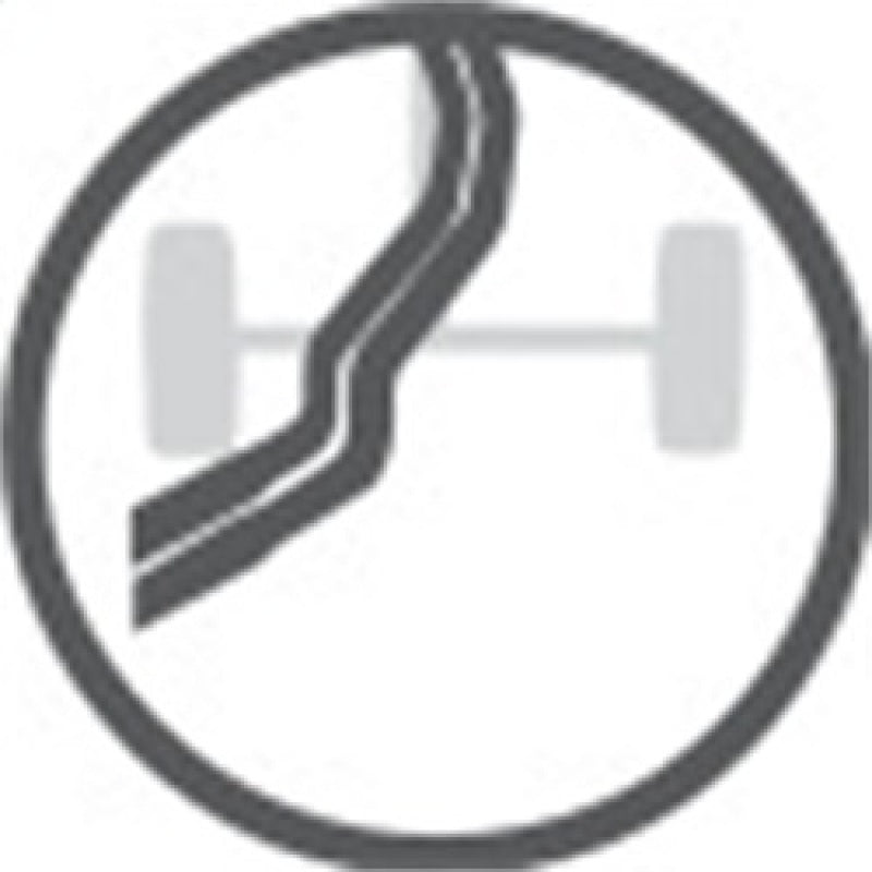 MagnaFlow 2022 Ford Maverick Street Series SS Escape con respaldo de gato Tubo de 2.5 pulgadas - Punta negra