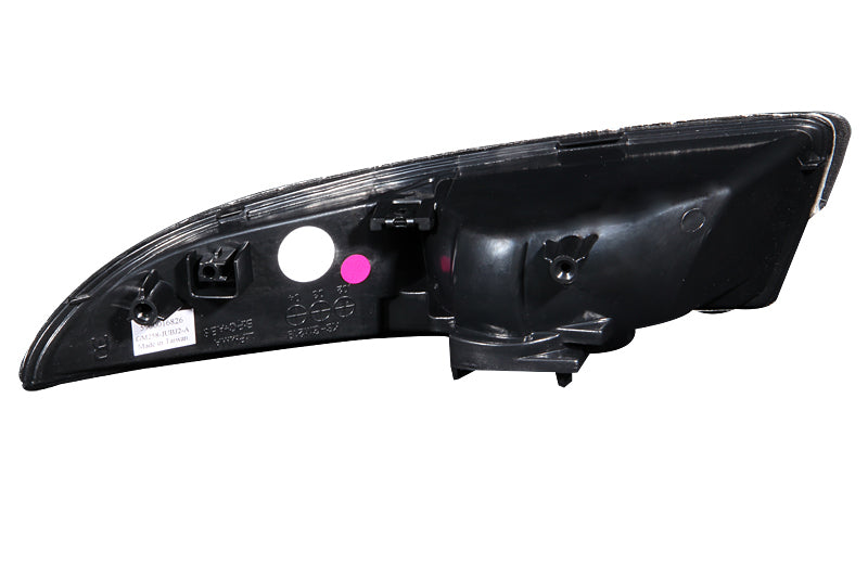 ANZO 1993-2002 Chevrolet Camaro Euro Parking Lights Black w/ Amber Reflector 511045