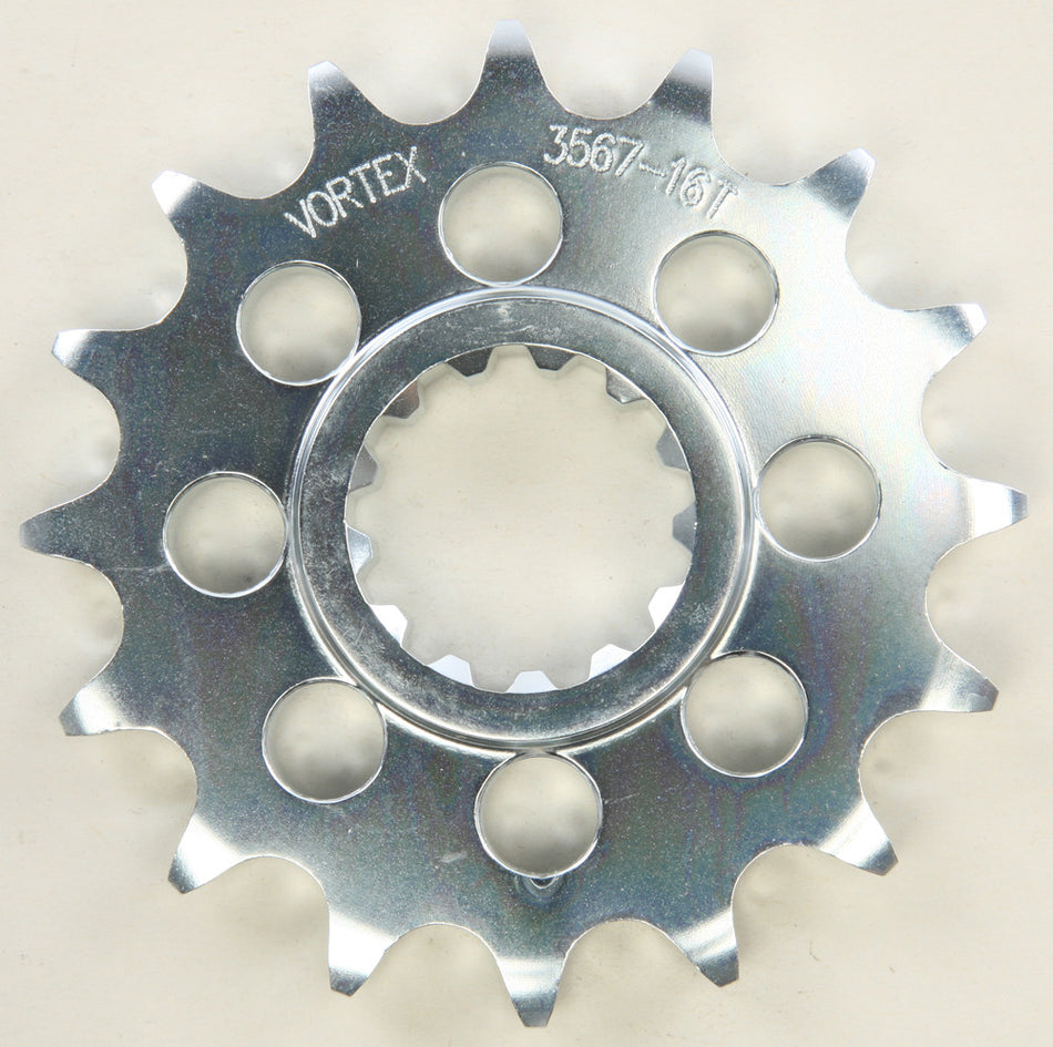 VORTEX Front Cs Sprocket Steel 16t-525 Yam 3567-16