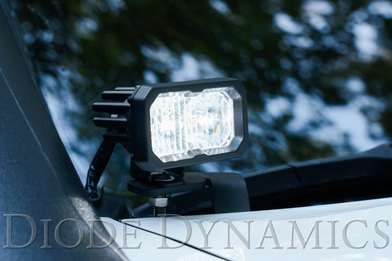 Diode Dynamics Stage Series 2 In LED Pod Sport - White Combo Standard ABL (Pair) DD6388P