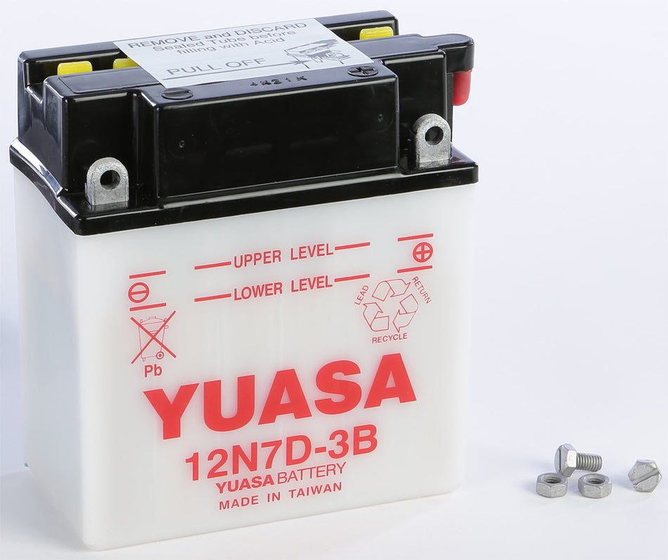 YUASA Battery 12n7d-3b Conventional YUAM227DB