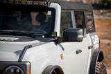 DV8 Offroad 2021 Ford Bronco A Pillar Dual Light Pod Drop Mounts LBBR-08
