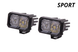 Diode Dynamics Stage Series 2 In LED Pod Sport - White Combo Standard ABL (Pair) DD6388P
