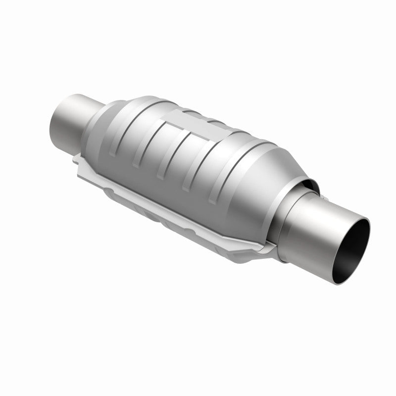 MagnaFlow Conv Univ 2.25in Inlet/Outlet Center/Center Round 9in Body L x 5.125in W x 13in Overall L 51205