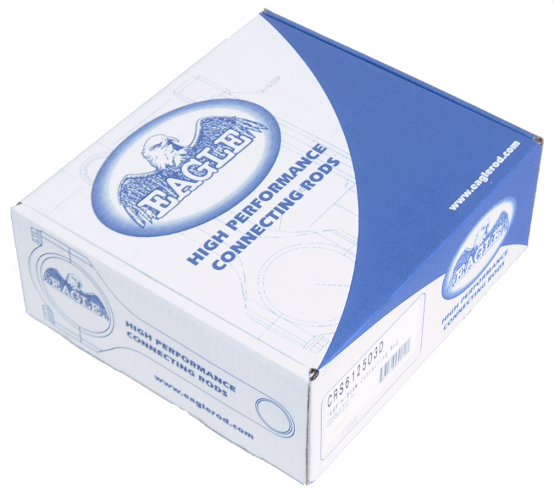 Eagle Chevrolet LS H-Beam Connecting Rod (Set of 8) CRS6125O3D