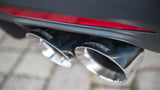 Corsa 15-16 Ford Mustang GT 5.0 3in Cat Back Exhaust Polish Quad Tips (Xtreme) 14335